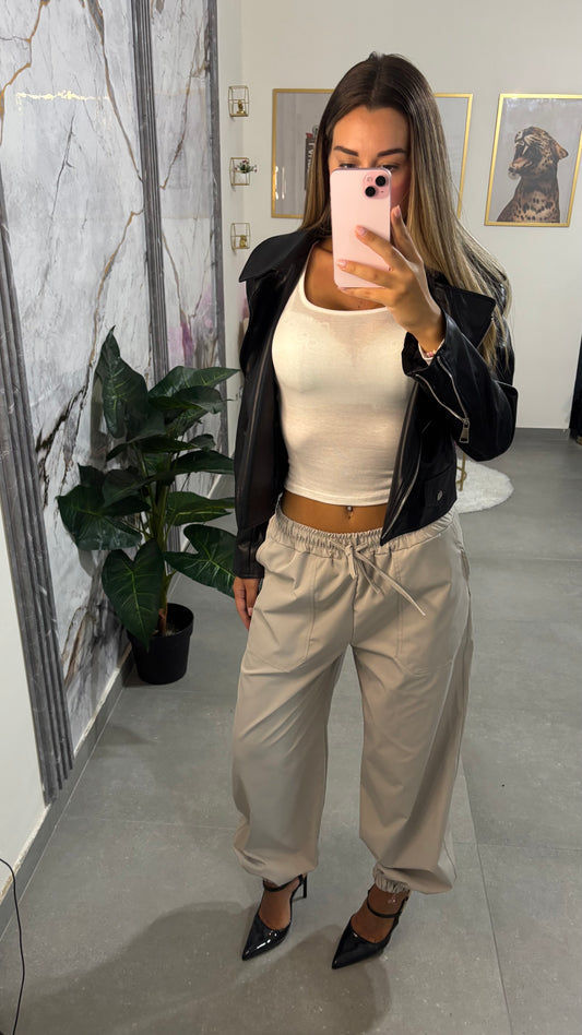 Pants tasconi beige