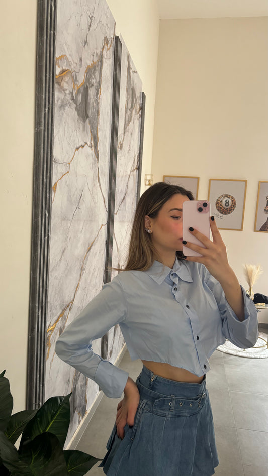Camicia celeste