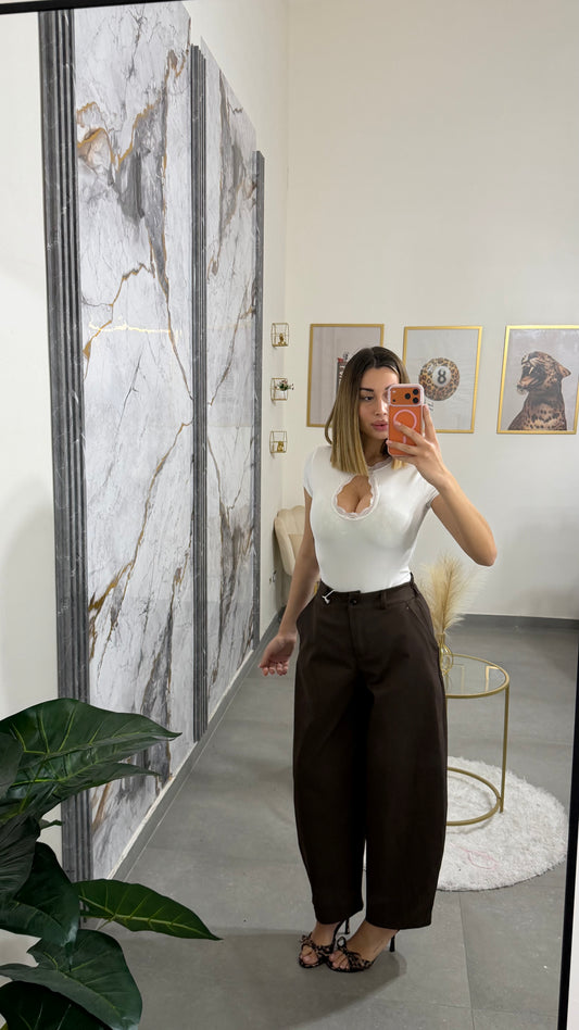 Pantalone marrone
