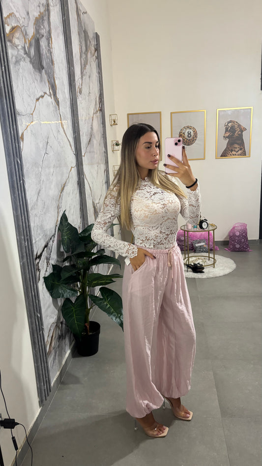 Pantalone Aladin rosa