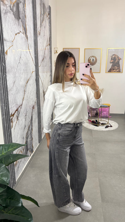Jeans ballon grey