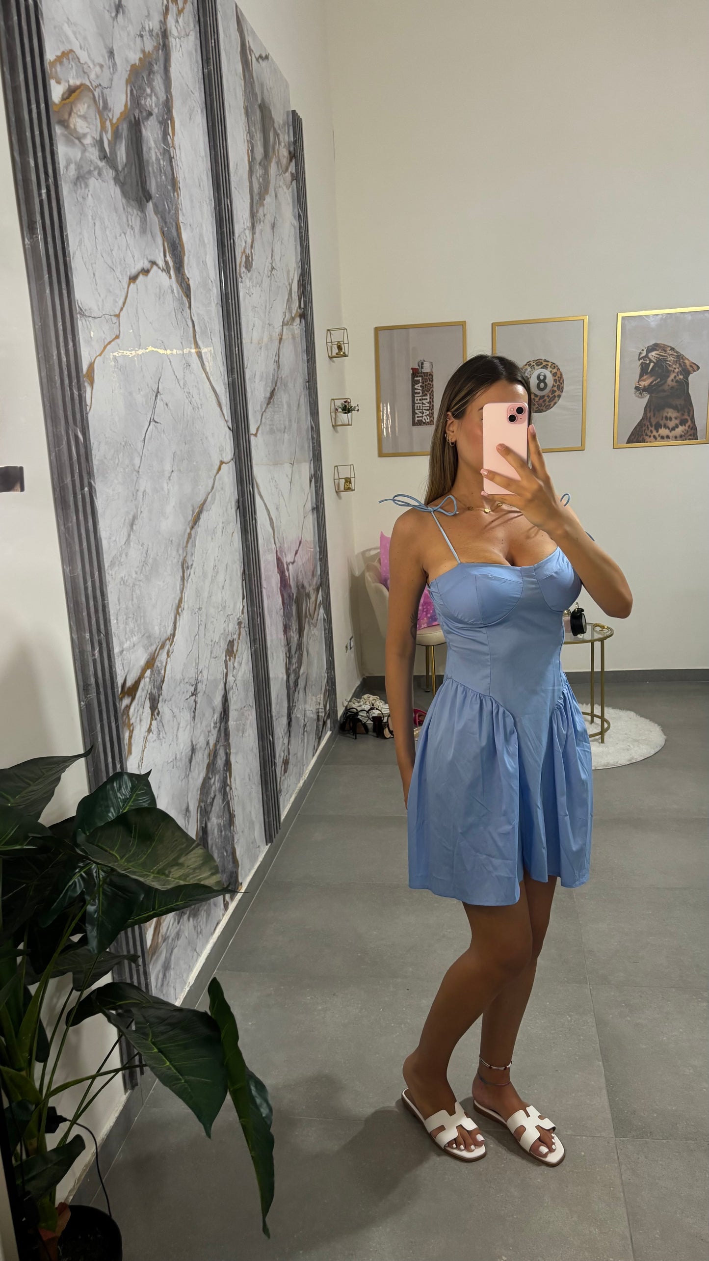 Dress celeste