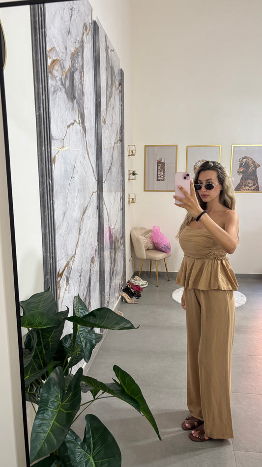 Coordinato Crazy beige