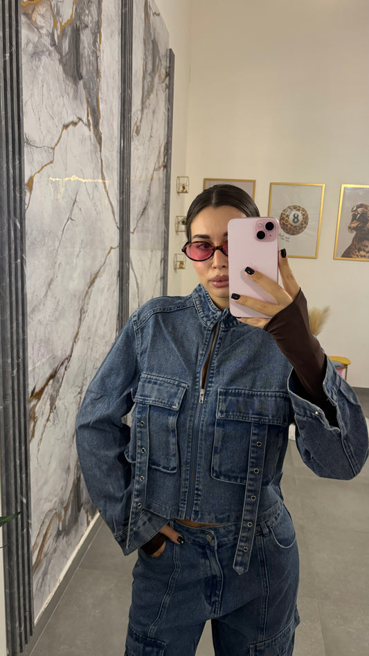 Coordinato in denim