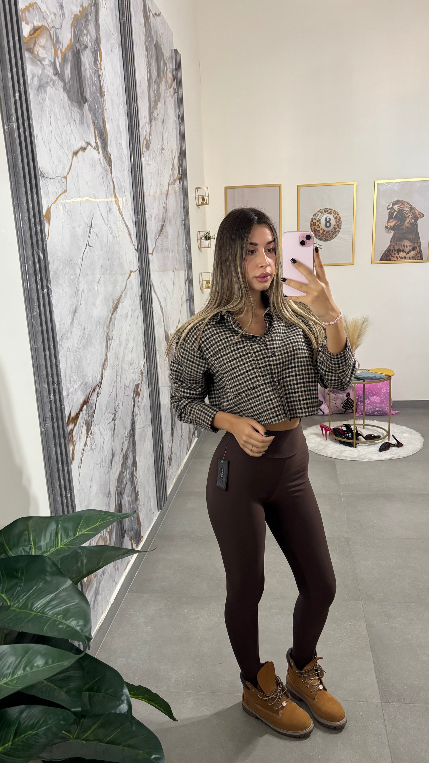 Leggins brown