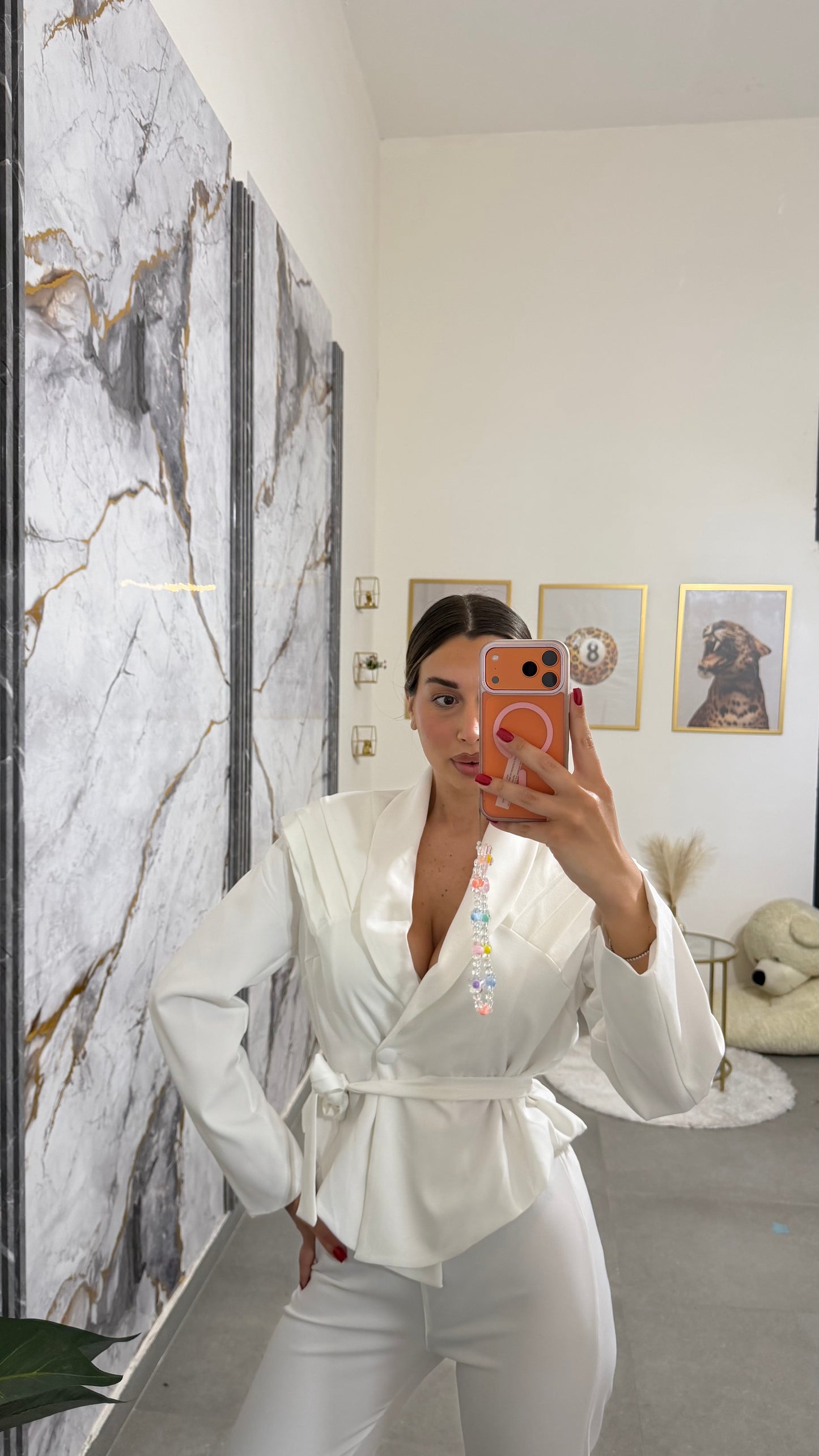 Tailleur White