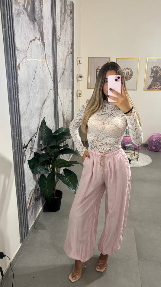 Pantalone Aladin rosa