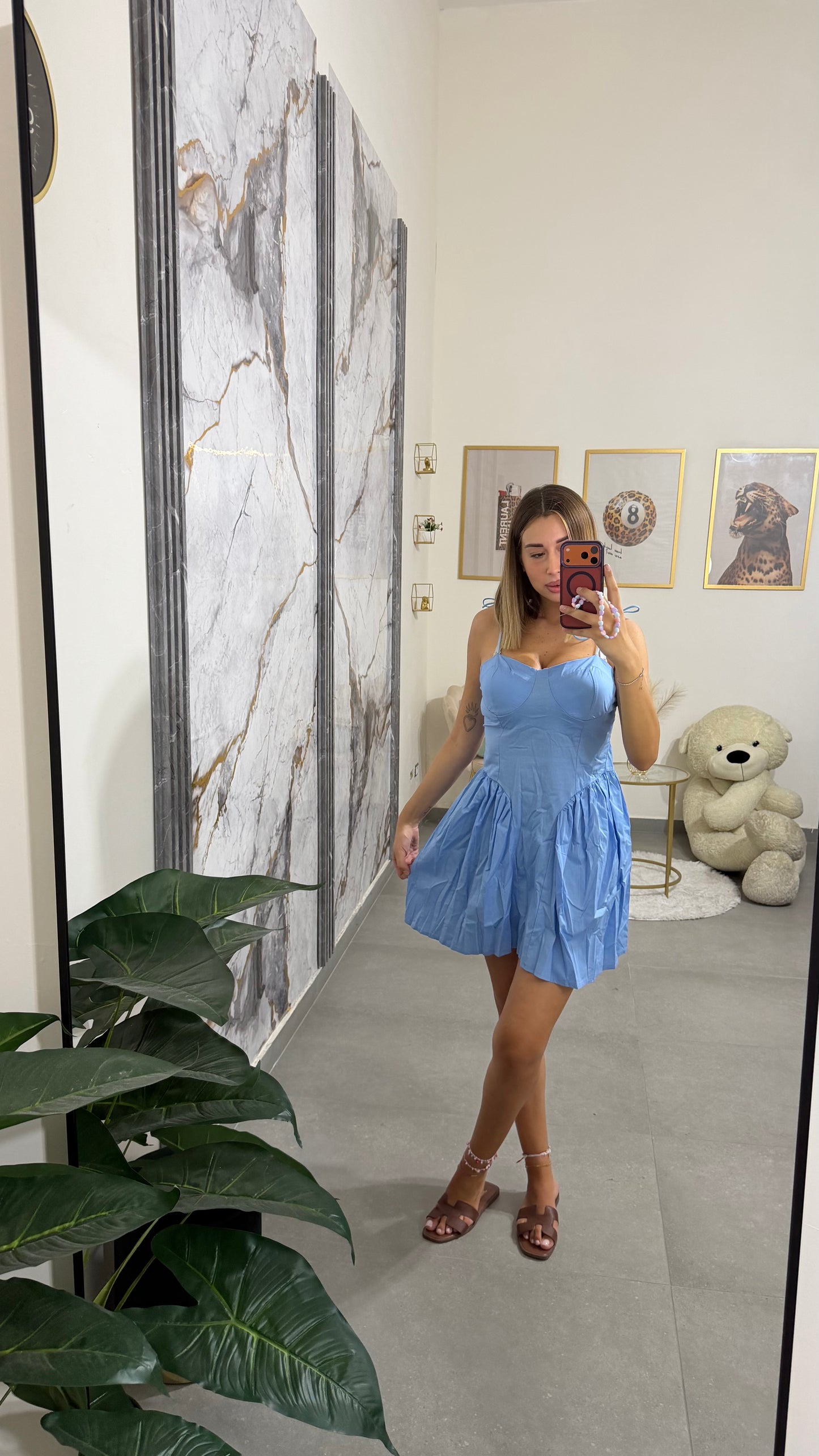 Dress celeste