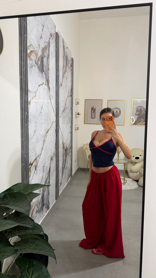 Pants in lino
