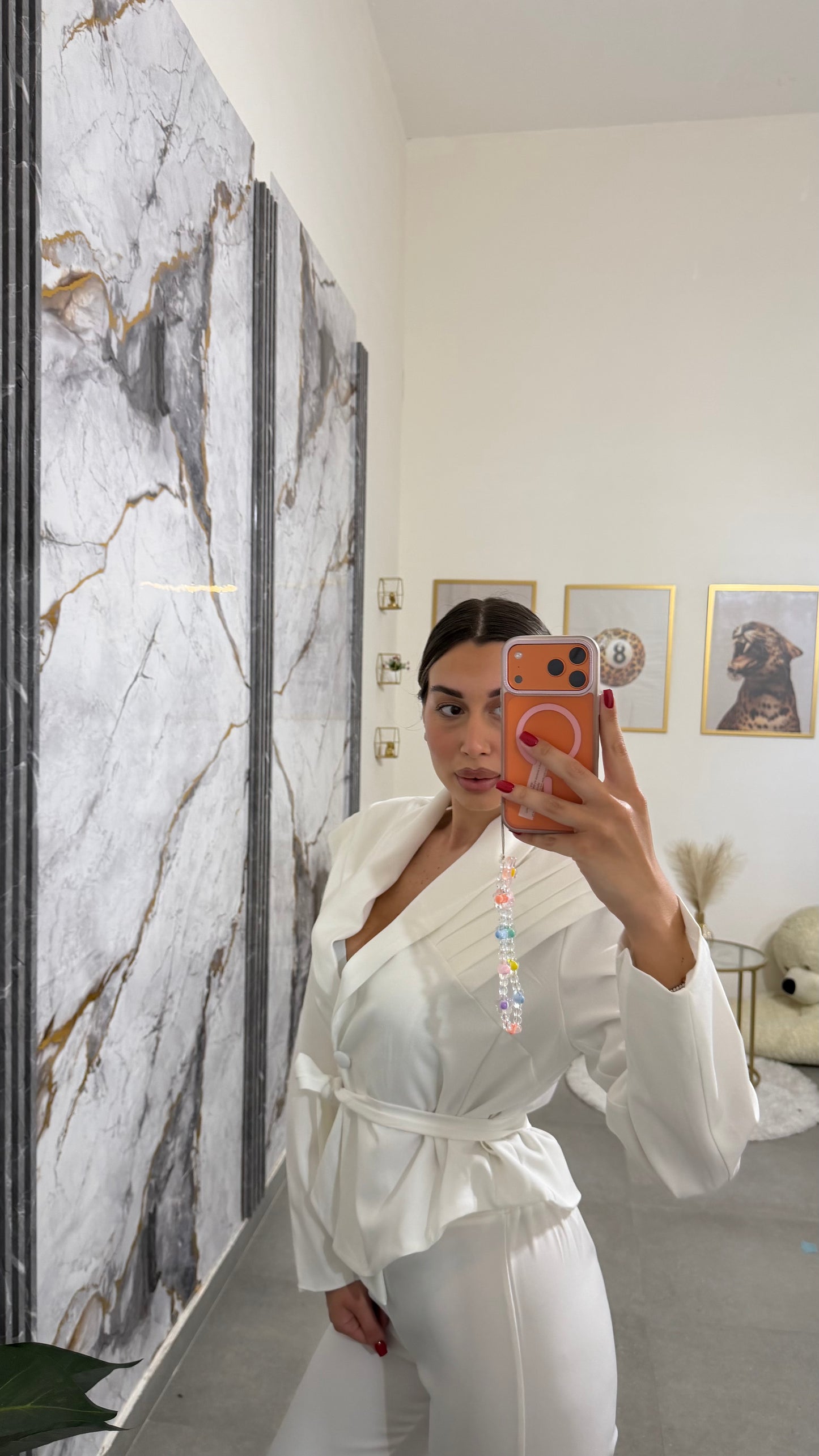 Tailleur White