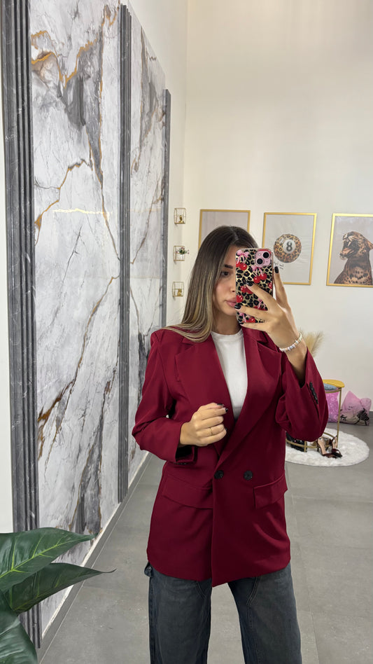 Blazer bordeaux
