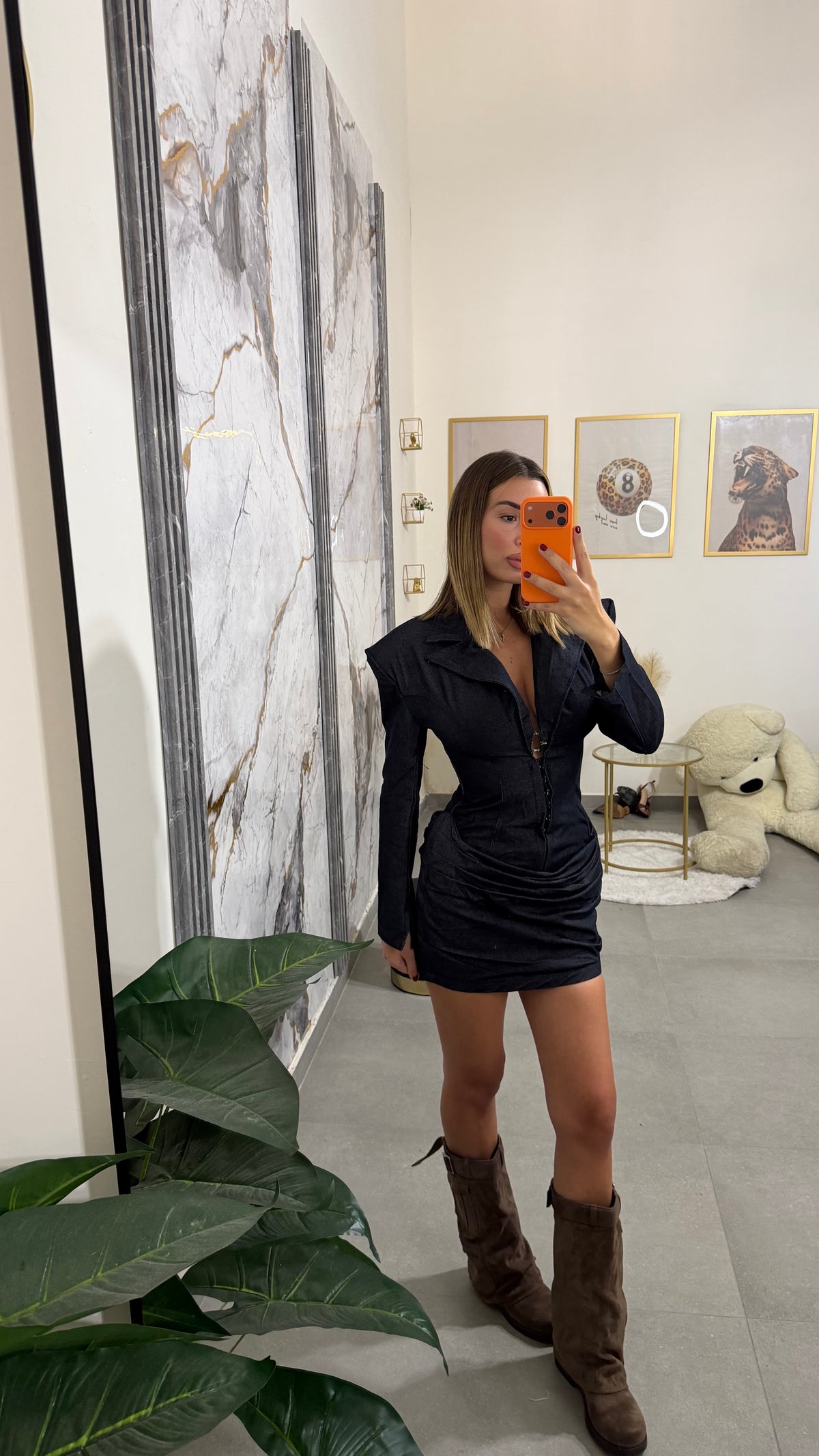 Dress in denim