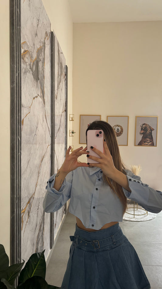 Camicia celeste