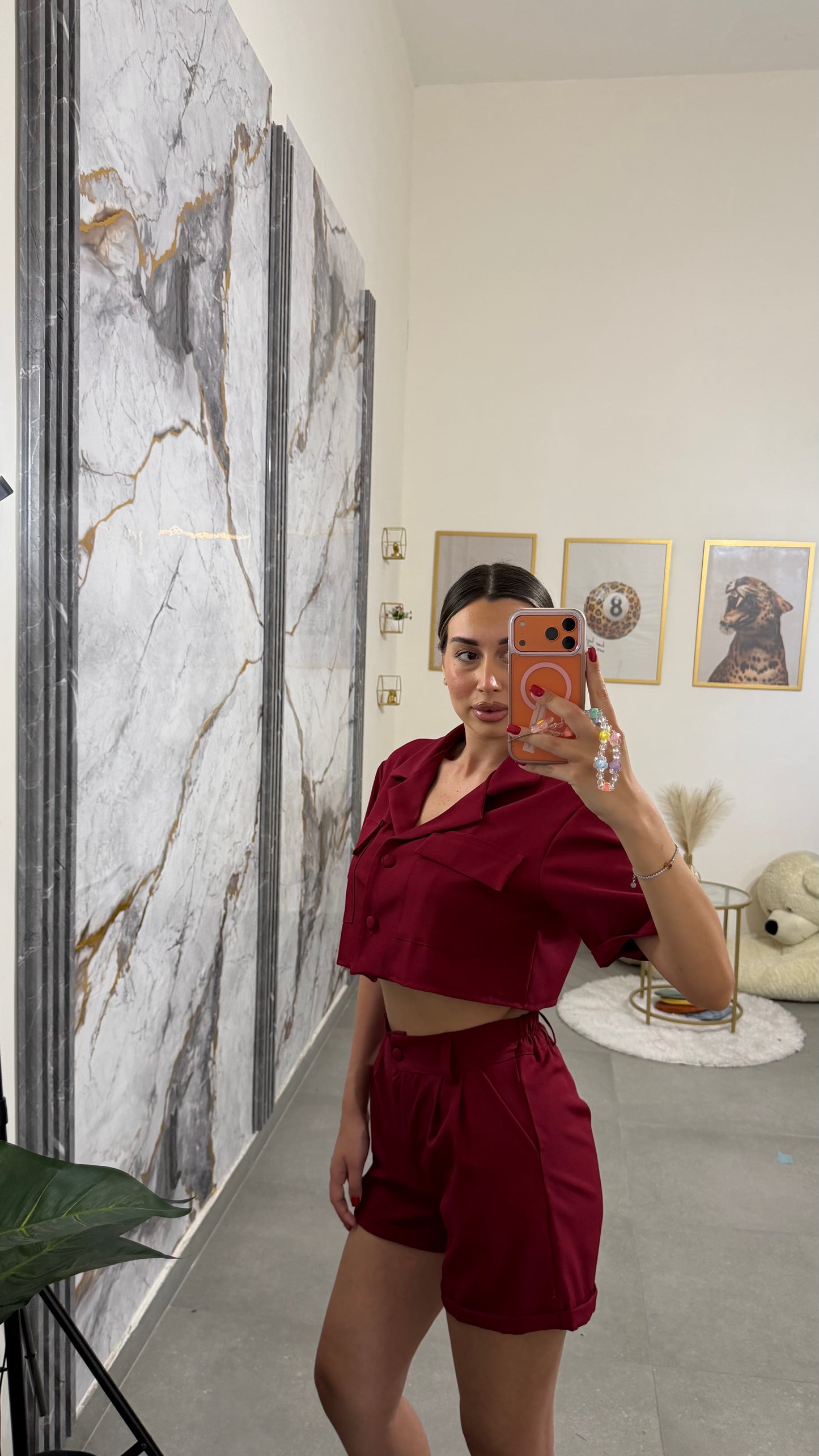 Coordinato bordeaux