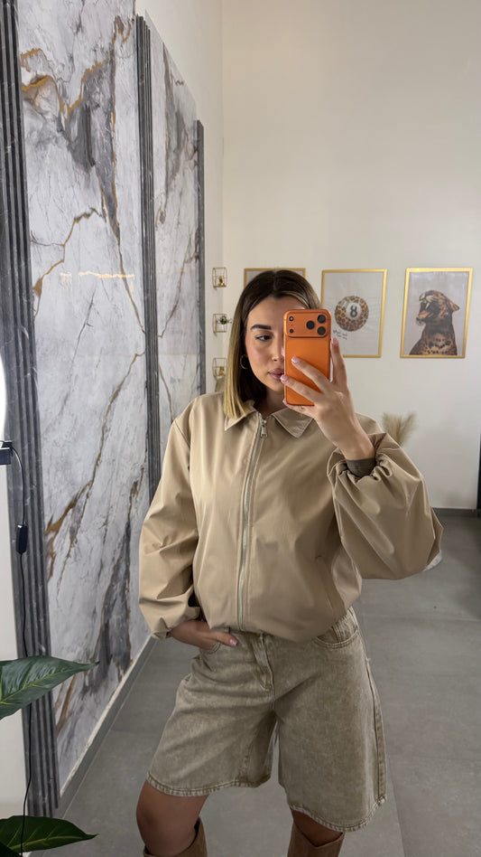 Bomber beige