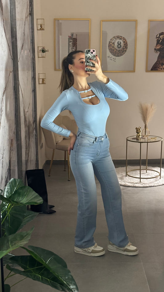 Jeans lavaggio chiaro