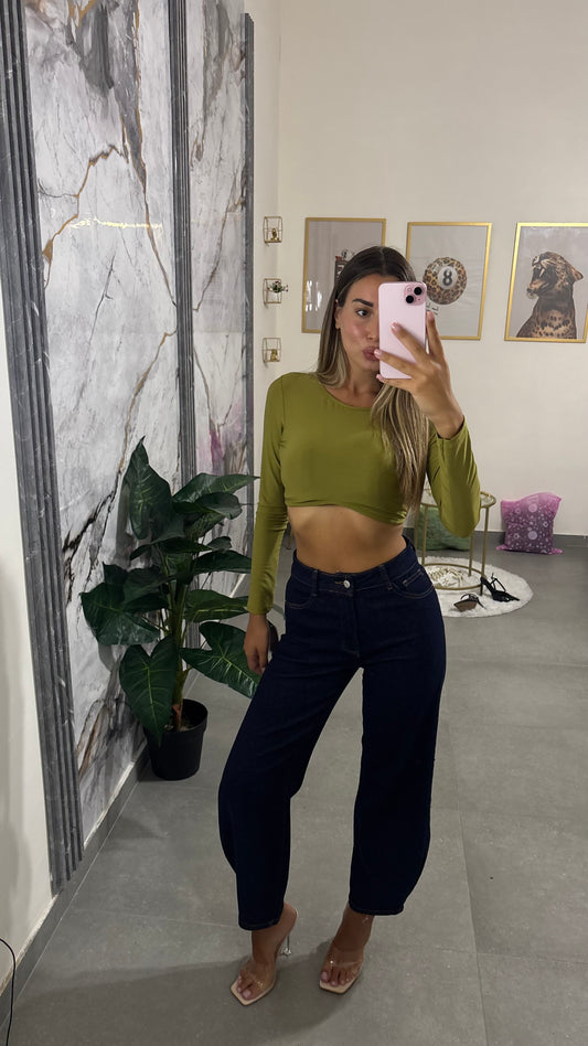 Jeans bluette