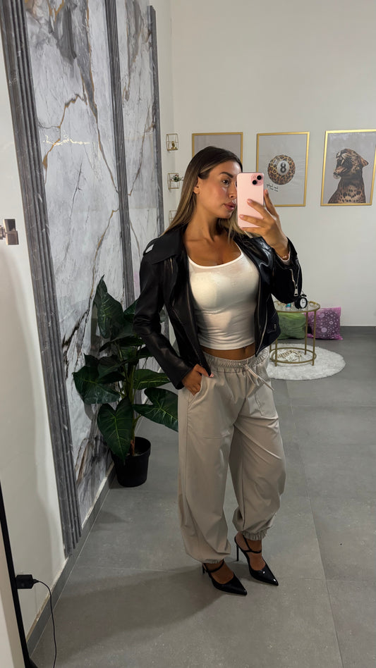 Pants tasconi beige