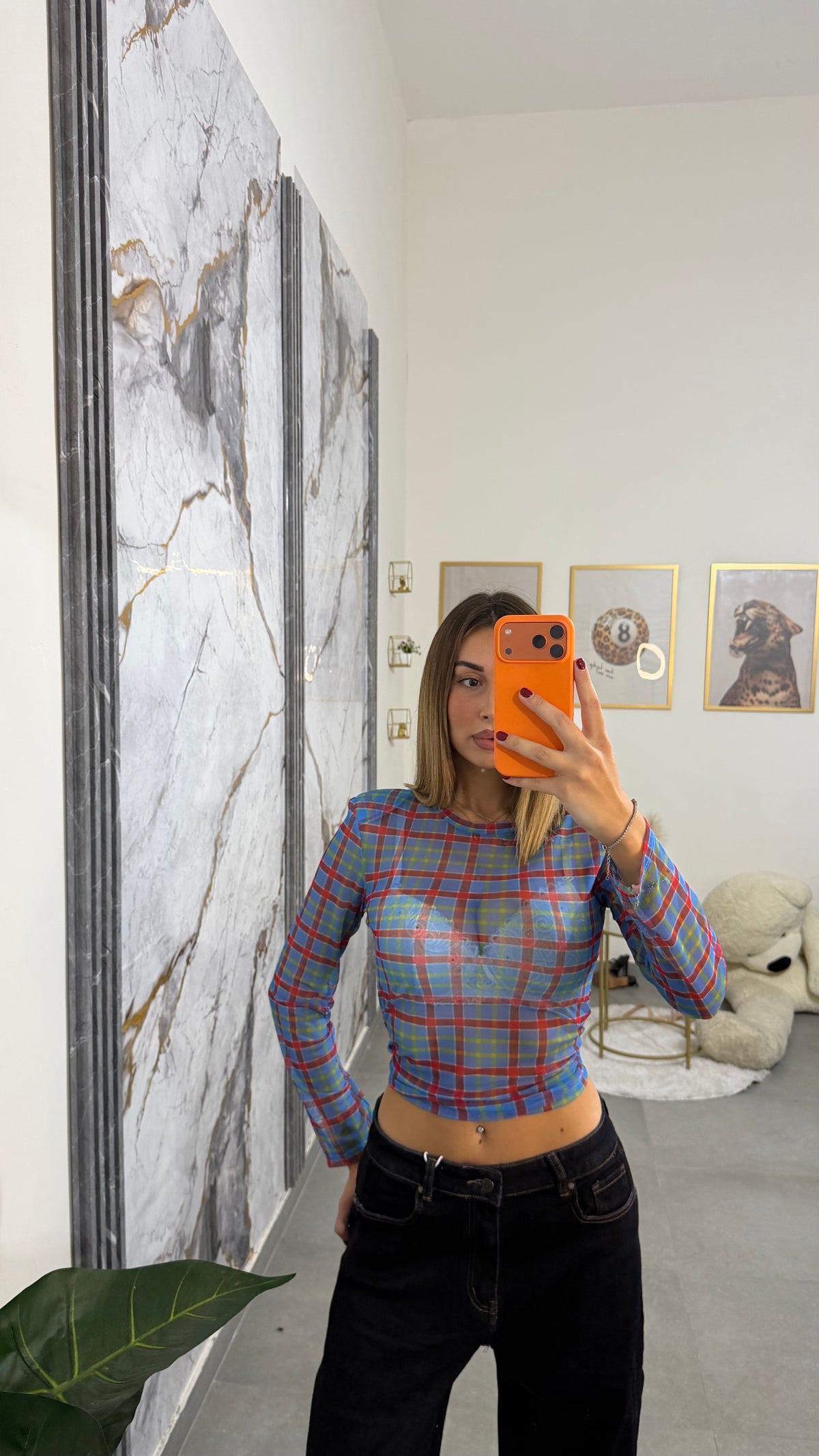 Shirt semi velata