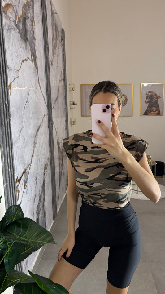 Shirt spallina military