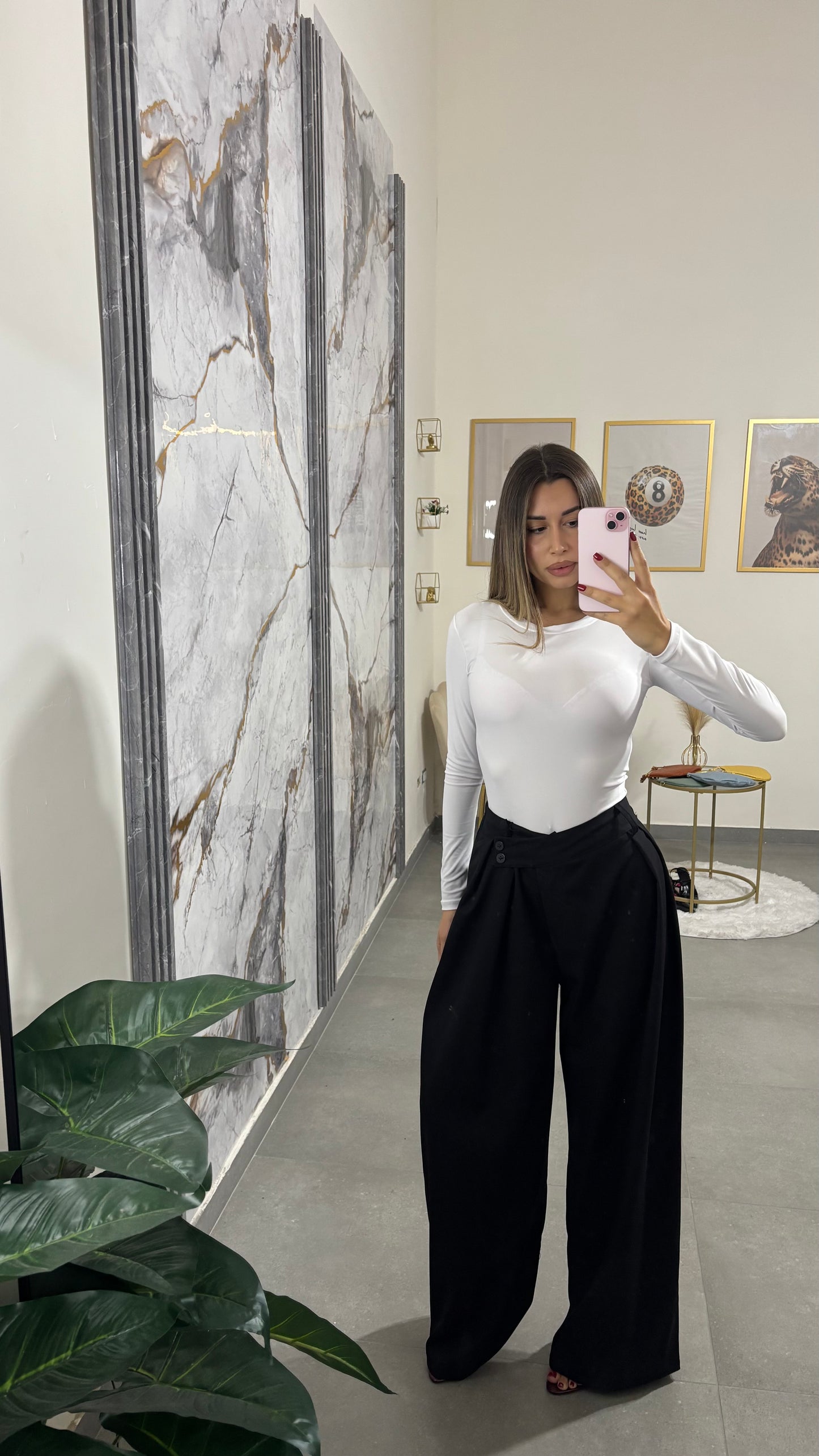 Pantalone botton