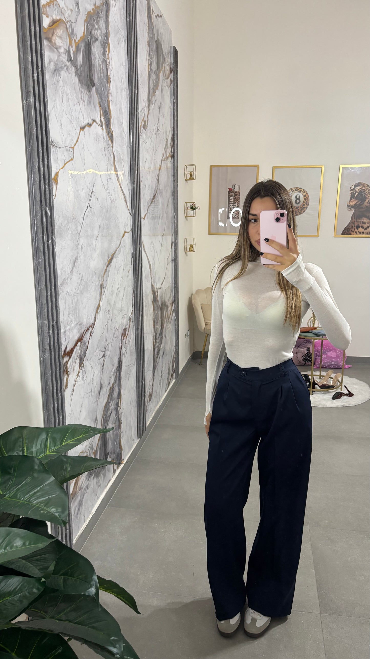 Pantalone blu