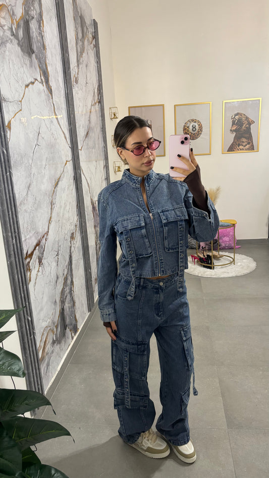 Coordinato in denim
