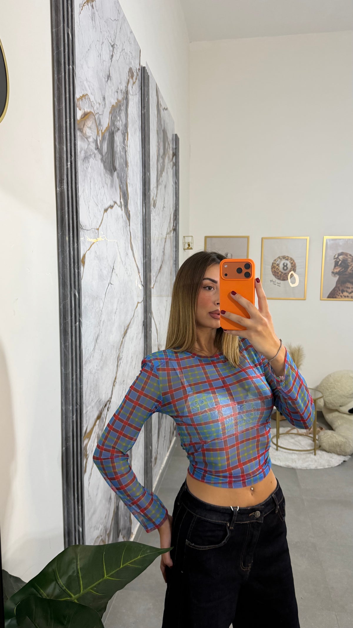 Shirt semi velata