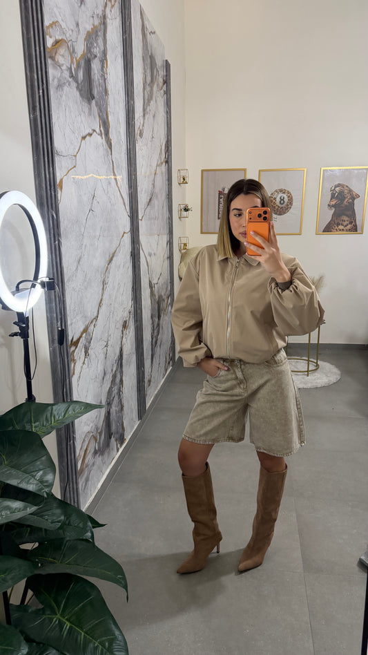 Bomber beige