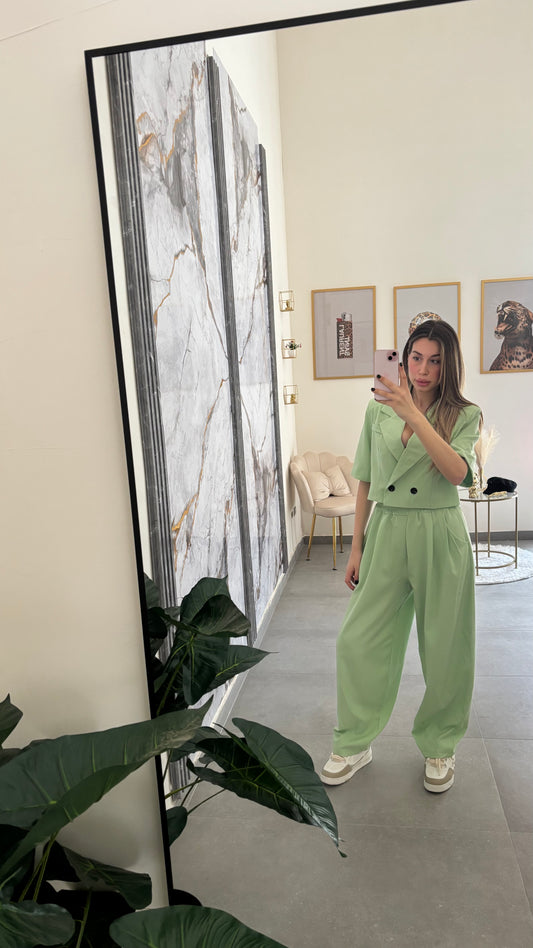 Tailleur willy verde