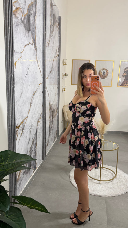 Mini dress flower