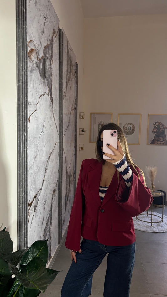 Blazer bordeaux