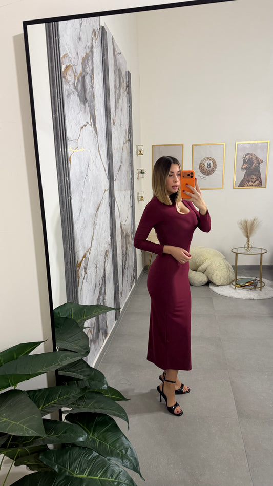 Dress Bordeaux