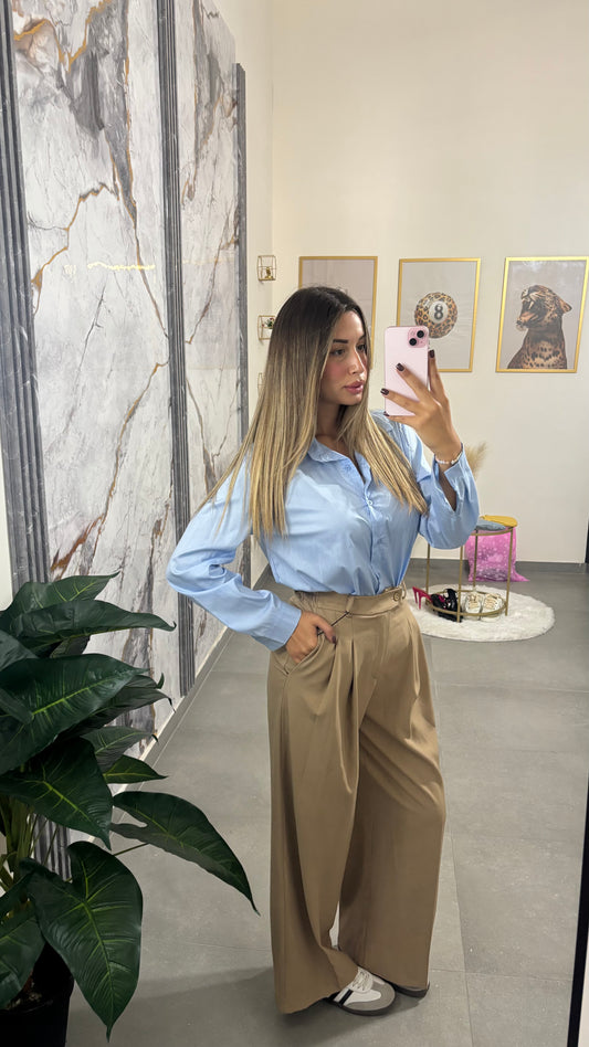 Camicia celeste