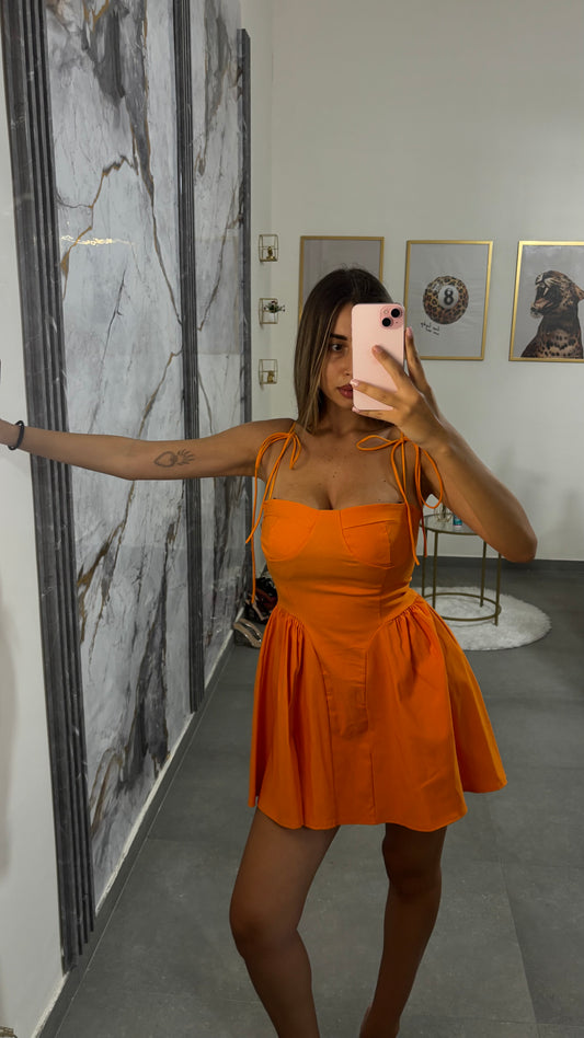 Dress orange