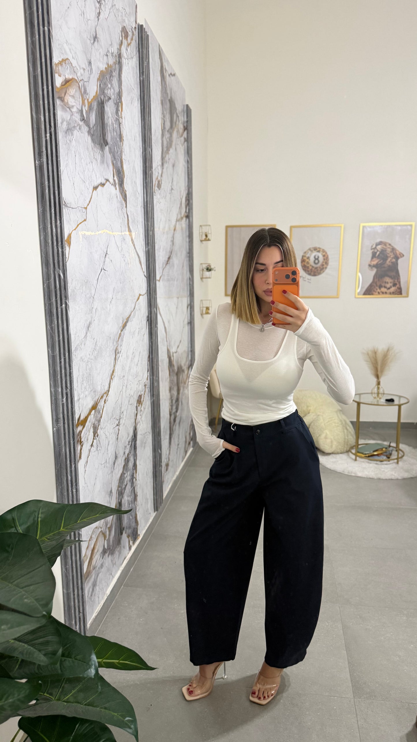 Pantalone blu