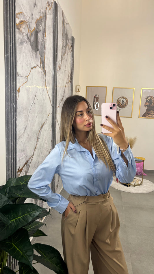 Camicia celeste