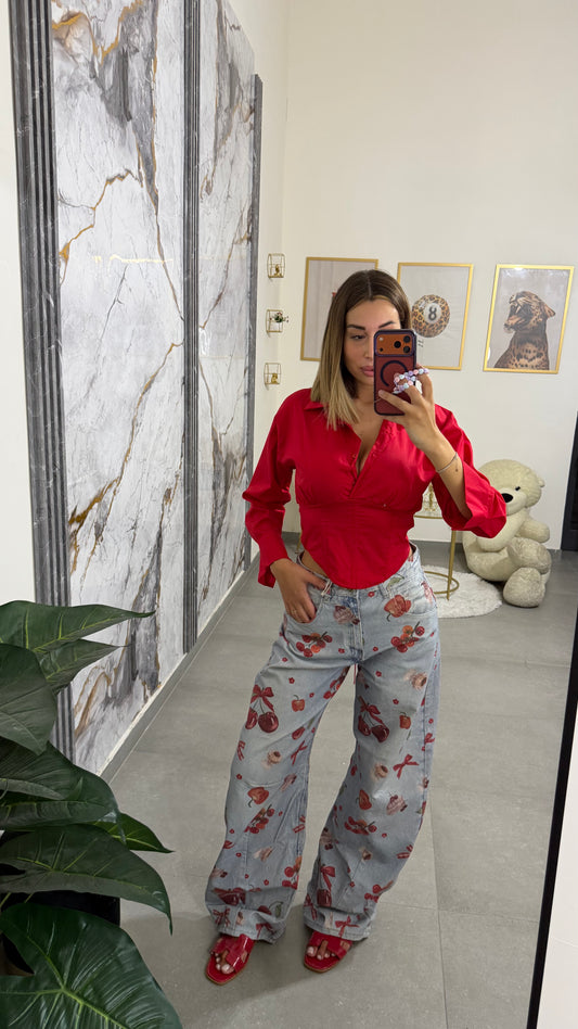 Jeans Red