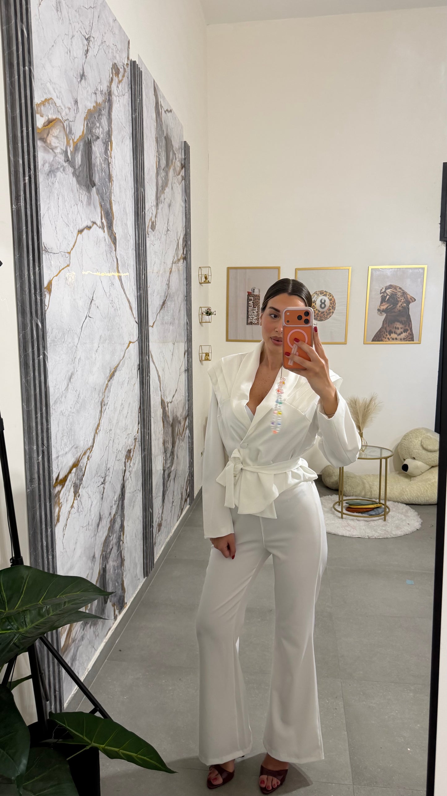 Tailleur White