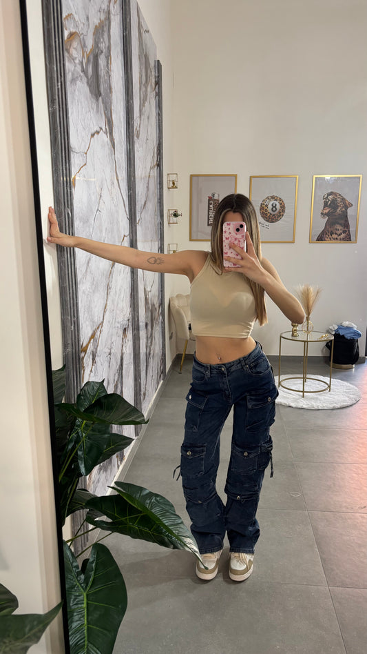 Cargo denim