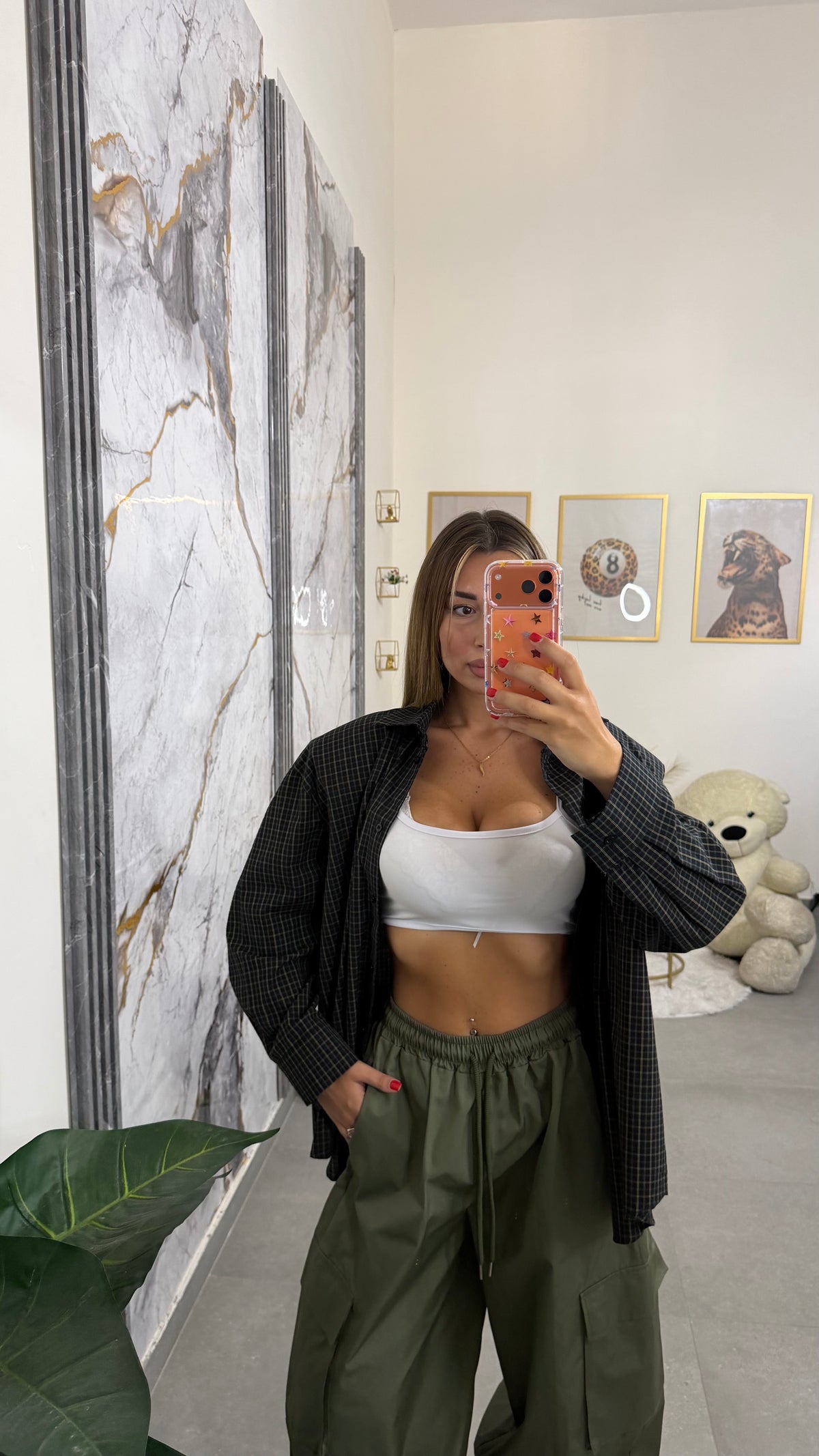 Camicia quadretti just