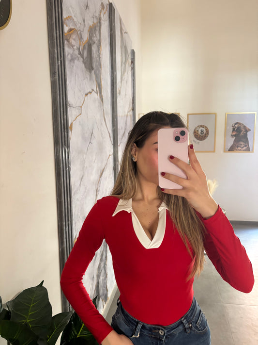 Body colletto red