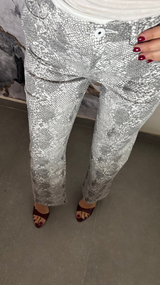 Jeans pitonato