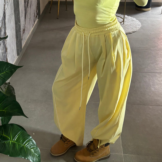Pant ballon yellow