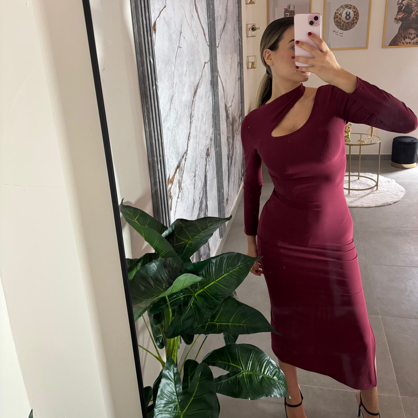 Dress Bordeaux